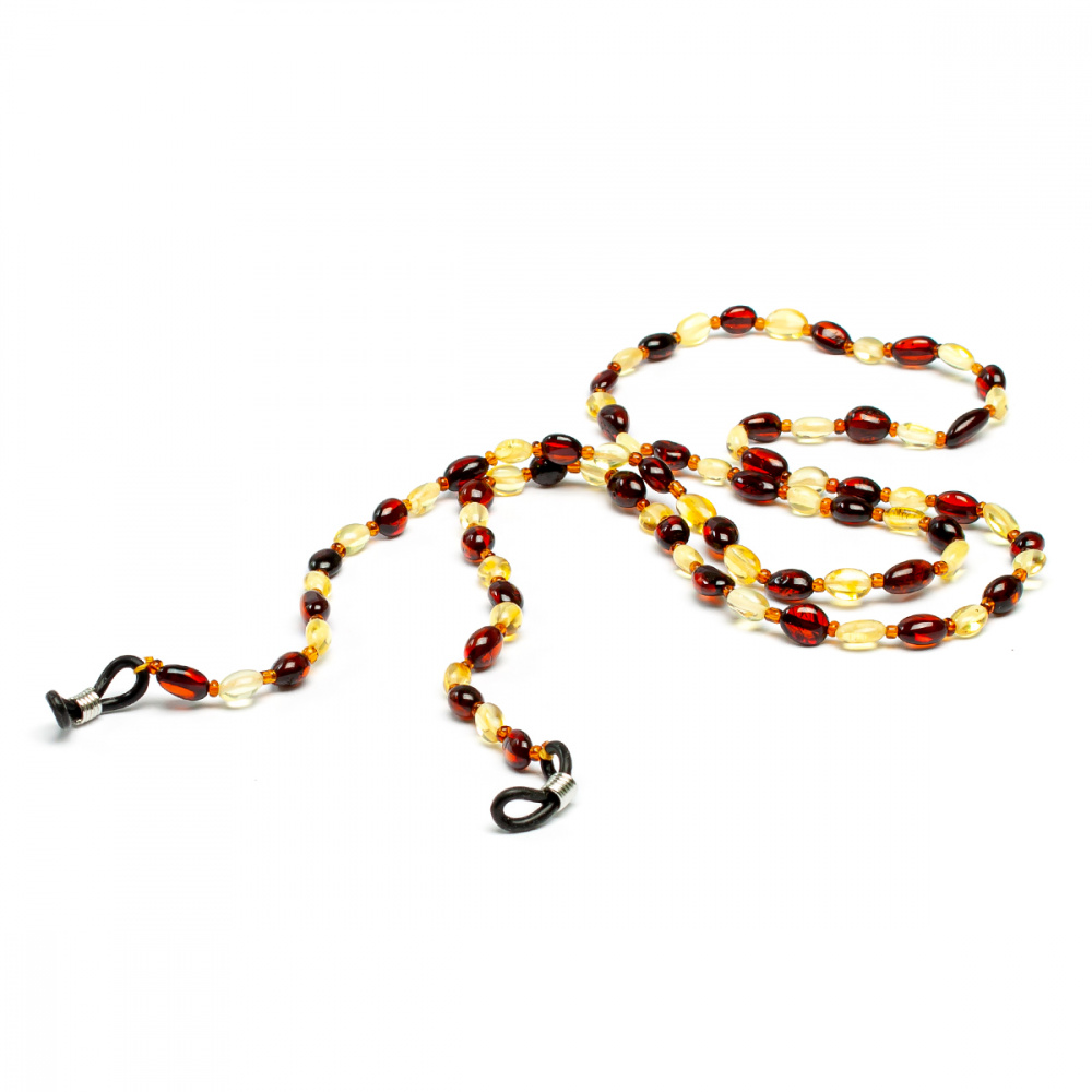 Бусы для очков Янтарь