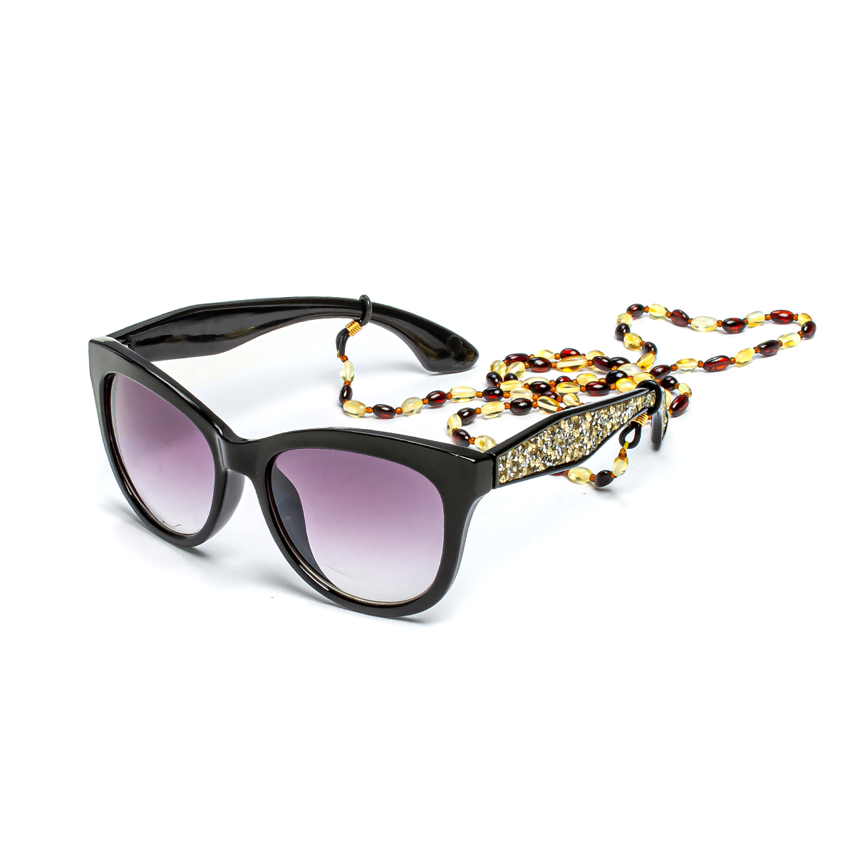 Бусы для очков Янтарь