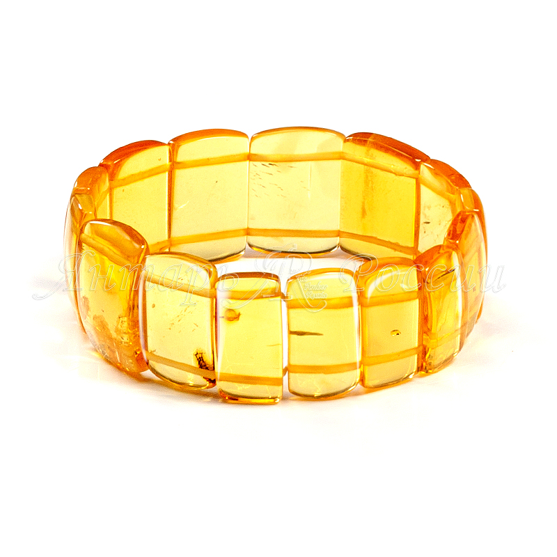 Браслет янтарь